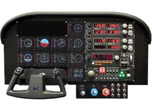 saitek flight instrument panel driver